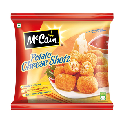 Mc Cain Frozen Veg Snacks Food Potato Cheese Shotz